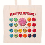 Beautiful Buttons Canvas bag - Sew Something Simple