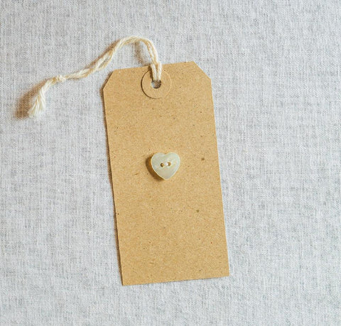 Mother of pearl heart buttons - Sew Something Simple