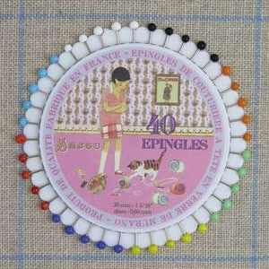 Sajou Rosette of pins - Sew Something Simple